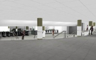 Internal View of New Ticket Hall